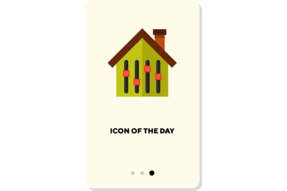 Audio File Flat Icon: Media Player Design