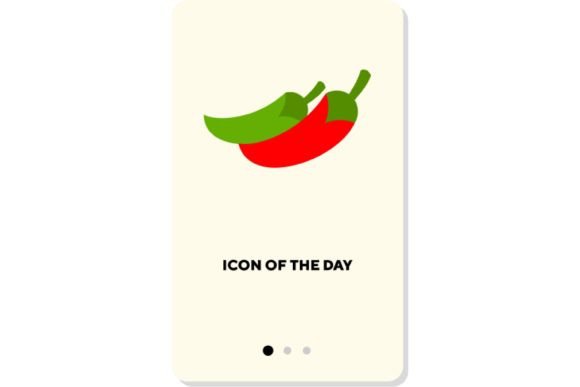 Elevating Digital Culinary Design with the Tasty Ingredients Flat Icon Course Pepper