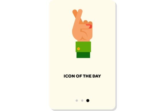 Hand Gesture Flat Icon: Charismatic, Nonverbal Vector Sign