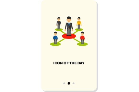 Integrating the Working Together Flat Vector Icon into Modern Design Hierarchies