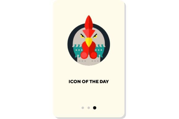Rooster Wind Vane Flat Icon: A Simple Symbol for Direction, Nature, and Design Clarity