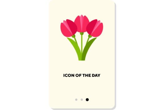 The Symbolic Power of Tulip Flat Icons: Enhancing Web Design with Spring Aesthetics