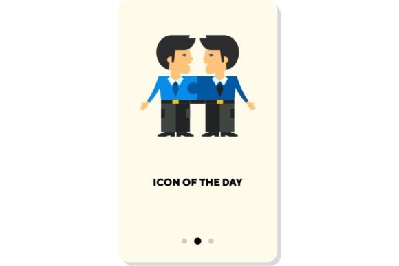 The Visual Language of Collaboration: Integrating the Working Together Thin Flat Icon into Modern Digital Workflows