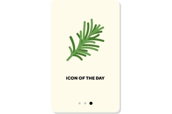 Twigs Flat Icon. Green Branches, Isolate: A Guide to Clean Botanical Design