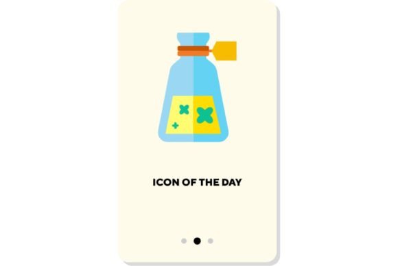 Understanding the Perfumery Flat Icon: Cologne, Perfume, and Bottle Symbols in Web Design