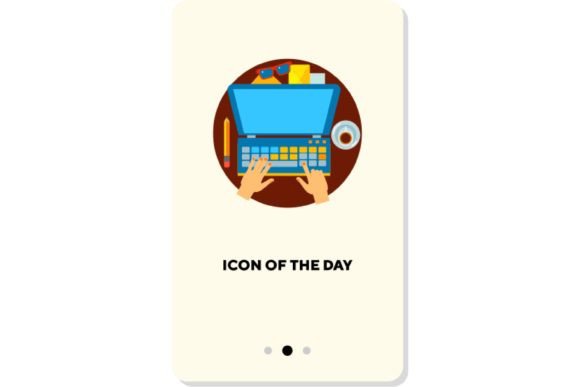Understanding the Work with Computer Flat Icon: Laptop, Monitor, and Document Design Elements