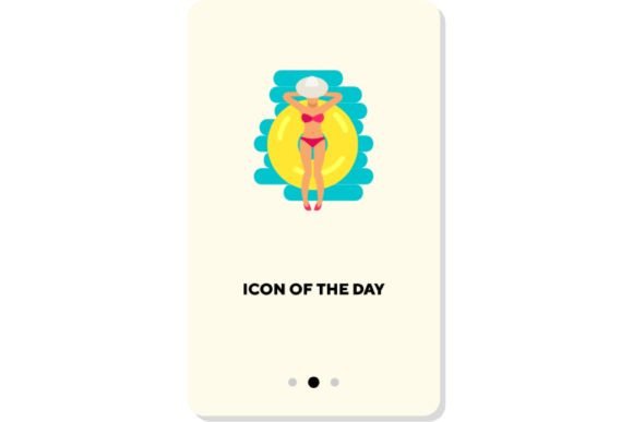Vacation Appearance Flat Icon: Relaxing Design Essentials for Modern Web Projects