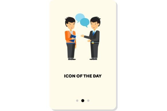 Visualizing Collaboration: The Strategic Value of Work Process Flat Vector Icons for Employees